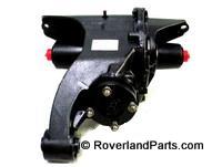 LR4 black assembly part for suspension with mounting points and bolts