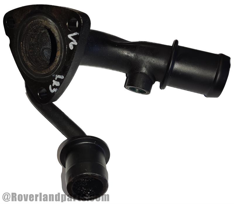 LR3 Coolant Outlet Flange black plastic part for LR3 and LR4 coolant system replacement