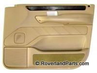 Range Rover beige Door Trim Panel with integrated handle and speaker cover