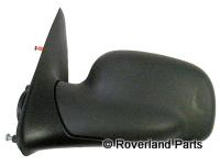 2002-2005 Freelander Side View Mirror - Left in sleek black finish for optimal visibility and safety