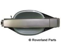 Silver 2003-2005 Range Rover HSE handle replacement part with smooth finish