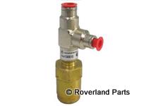 Range Rover Air Suspension valve part with metal and brass components for vehicle repair