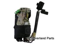 Range Rover genuine door latch replacement part with connector cable for vehicle repair