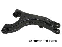 Range Rover rear upper control arm in black metal for suspension replacement part