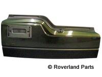 LR3 Rear Gate replacement part in black with integrated handle and panel design