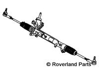Range Rover steering rack replacement part detailed in black and white illustration