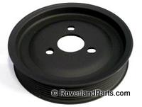 Black pump pulley part for Discovery vehicle from Discovery Parts brand