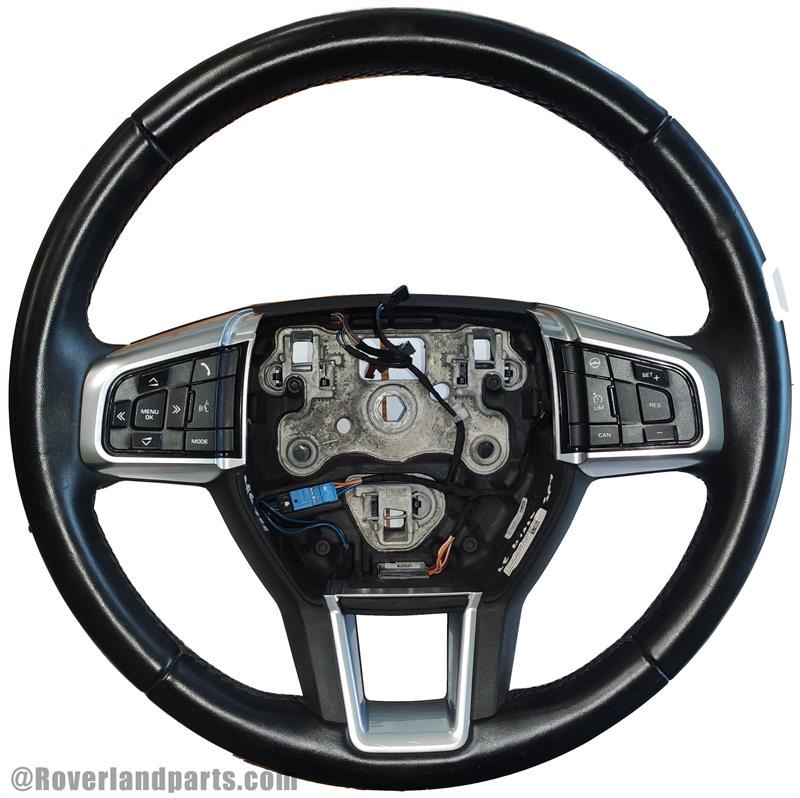 Land Rover Discovery Sport Parts steering wheel with control buttons and exposed internal components