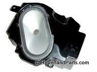 Range Rover subwoofer speaker part with black casing for premium audio system