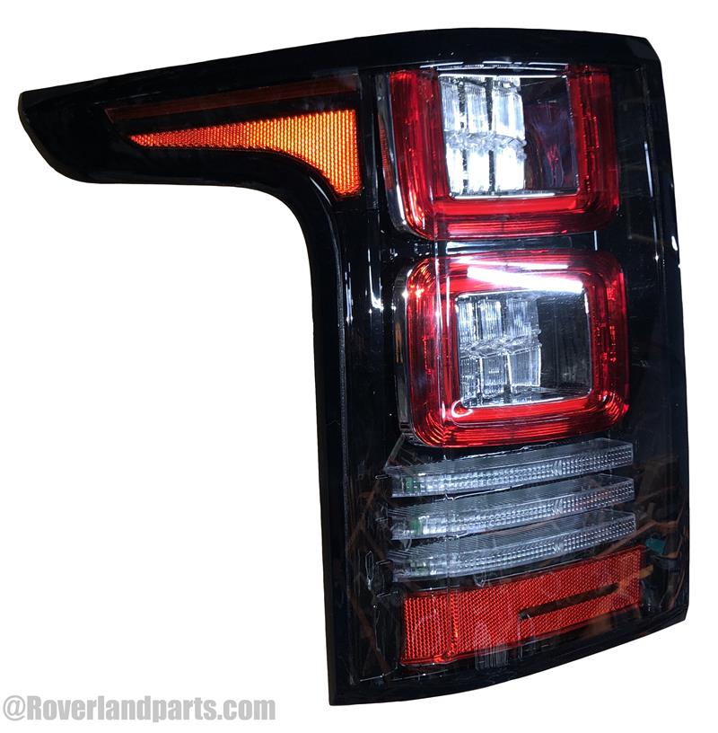 Land Rover Range Rover taillight with red and clear lenses for vehicle rear lighting replacement
