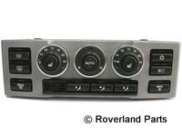 Range Rover Temperature Control Panel with multiple climate adjustment buttons and dials