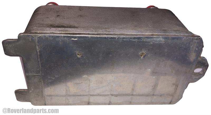 Land Rover Velar Parts Transmission Oil Cooler used automotive component in black metal casing