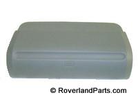 1999-2002 Discovery II passenger air bag cover in gray with smooth finish for vehicle interior