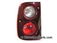 2002-2003 Freelander Tail Light Body - Left with Red and Clear Lenses for Vehicle Replacement