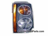 2003-2005 Range Rover front signal light with amber indicator and clear lens for replacement