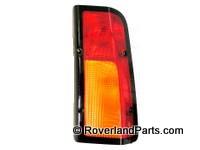 2003 Discovery II tail light right with red and amber lenses for optimal visibility