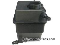 2003 Range Rover expansion tank replacement part in black plastic for cooling system