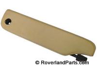 Alpaca beige Range Rover door armrest replacement part with mounting hole