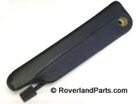 Discovery Parts Armrest Black replacement part with textured surface and mounting hole