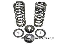 Discovery Coil Spring set with mounting components for vehicle suspension repair