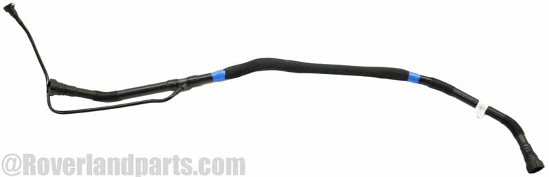 Land Rover Velar Parts fuel tank pipe with connectors and insulation covering