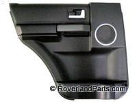 Black LR3 Door Panel replacement part with integrated speaker grille and handle