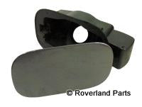 LR4 Fuel Door replacement part for LR3 vehicle with mounting bracket in black