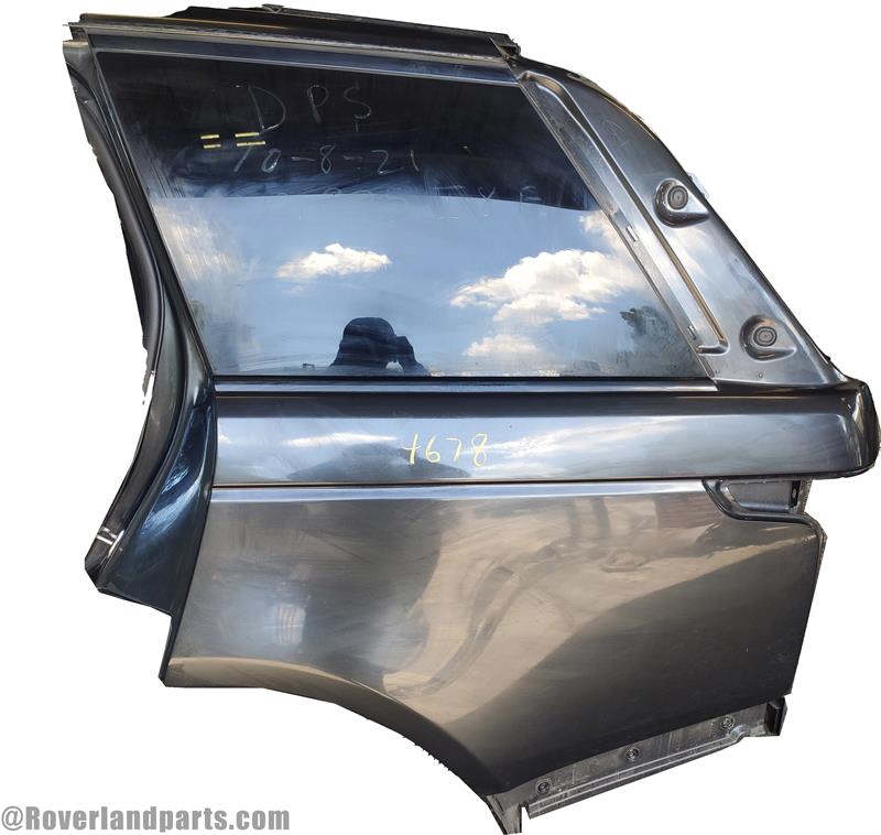 Land Rover Range Rover quarter panel part in black for vehicle body repair