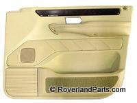 Right Front door panel for Range Rover with beige finish and modern design features