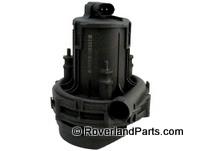 Range Rover Secondary Air Injection Pump replacement part in black plastic housing