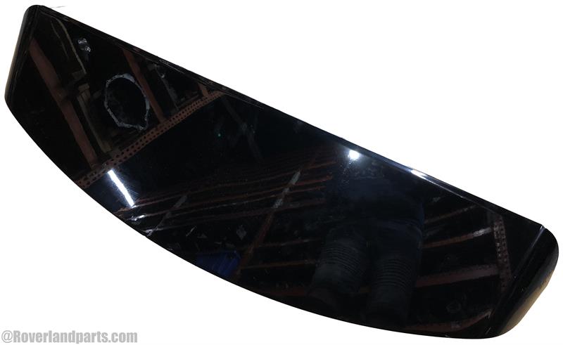 Black Land Rover Range Rover spoiler part with glossy finish for vehicle exterior