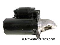 Discovery starter motor part in black and silver for vehicle engine ignition