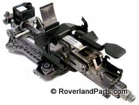 Range Rover Steering Column part with mounting brackets and electrical connections