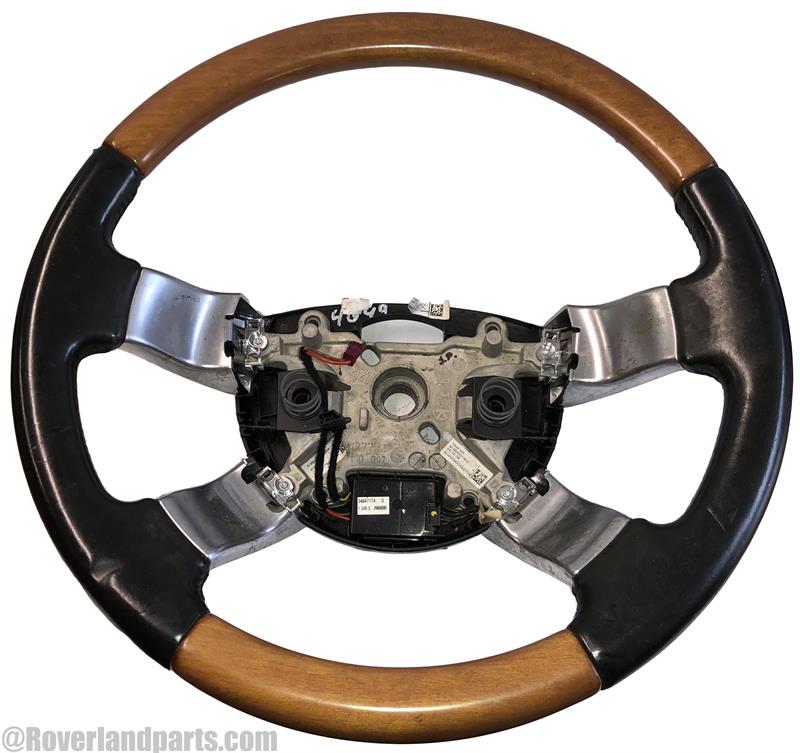 Land Rover Range Rover Parts Steering Wheel with wood and black leather trim