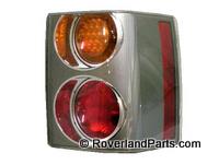 Range Rover tail light with red and amber lenses for vehicle rear lighting replacement