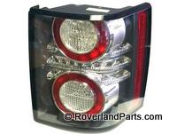 Range Rover Tail Light assembly with clear and red lens for rear vehicle lighting