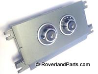 Range Rover Temperature Control panel with dual rotary knobs for precise climate adjustment