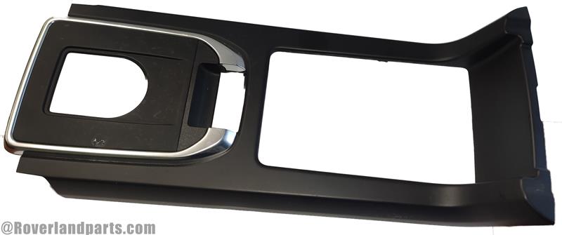Land Rover Discovery Sport Parts black interior Top Panel with chrome accent trim