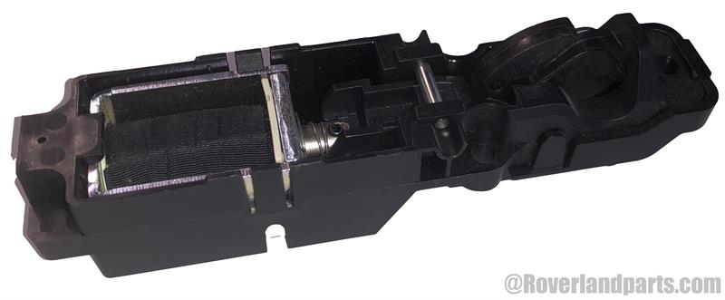 Land Rover Range Rover Parts Upper Glove Box Latch replacement component in black plastic