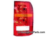 LR3 LR4 tail light assembly part XFB000583 in red with amber turn signal lens