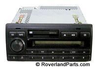 Discovery Parts XQD000340PUY original car stereo unit with buttons and cassette player