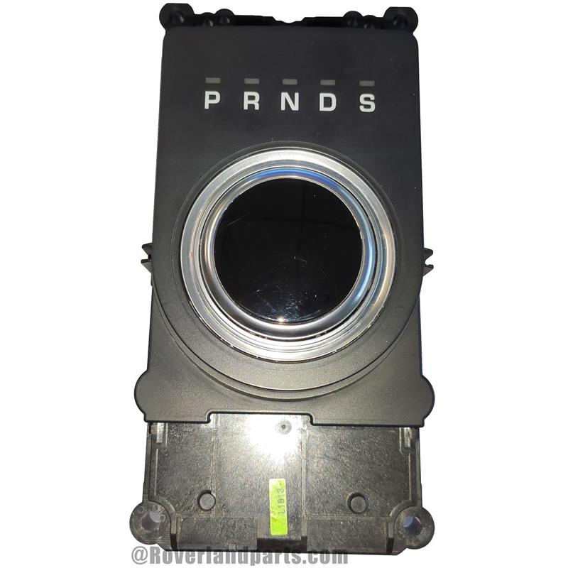 Range Rover Evoque Shift Actuator with PRNDS gear selector dial and black casing