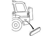 Freelander side marker lamp replacement part for vehicle exterior lighting