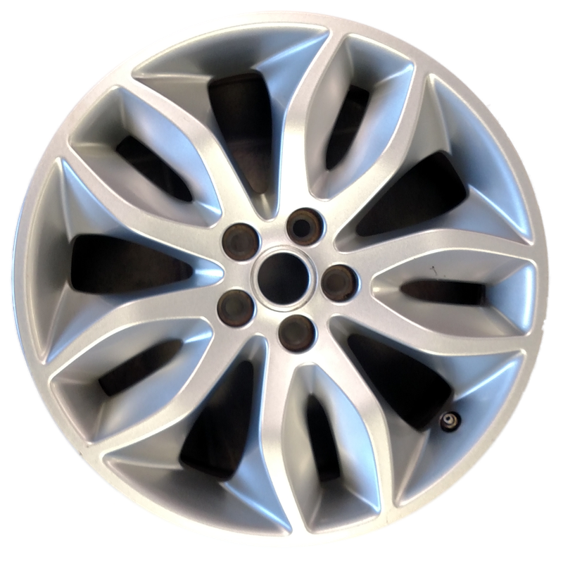 Silver Spoke Wheel for LR2 Parts with modern multi-spoke design and central hub details