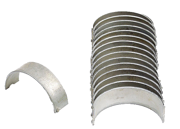 Discovery Parts metal engine bearing set standard size with multiple curved pieces for automotive repairs