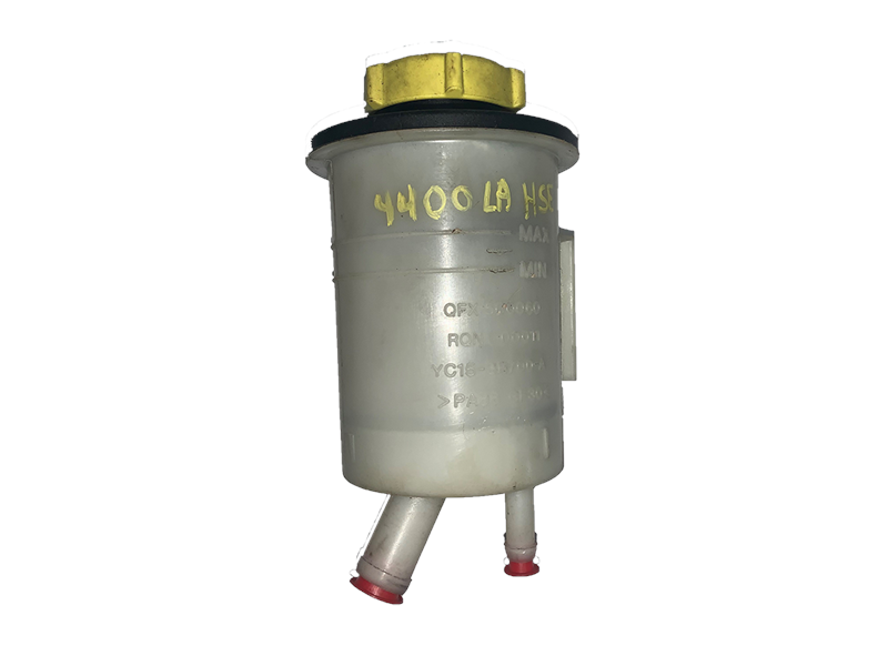 Range Rover Steering Reservoir with yellow cap for power steering fluid storage