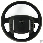 LR2 Parts black Steering Wheel with control buttons for vehicle compatibility