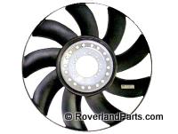 Supercharged Range Rover parts cooling fan blade in black for engine performance
