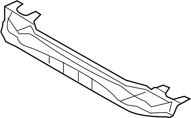 LR4 Support Crossmember part for LR3 and LR4 vehicles chassis reinforcement