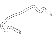 Freelander parts sway bar metal suspension component for vehicle stability and control